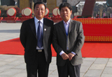 王才中与谢邦林合影