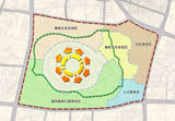 淹城旅游区规划结构图